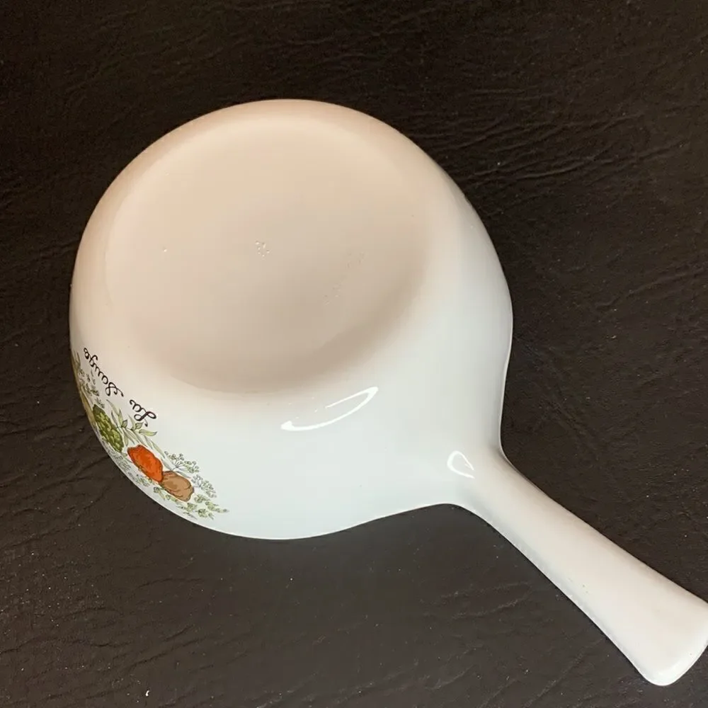 La Sauge  Corning Ware Range Oven Microwave Baking Cooking 2 Cups Or 16 Ounces
